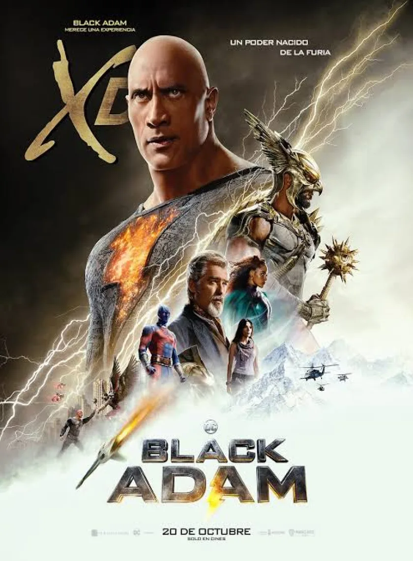 Black Adam (2022) (Hindi + English) Dual Audio Hollywood Movie BluRay HD ESub